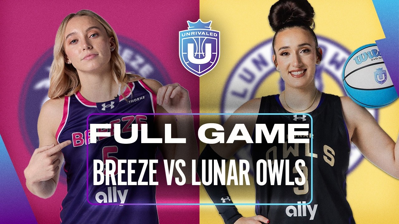 FULL GAME: BREEZE vs. LUNAR OWLS  | February 17, 2026 | Unrivaled Basketball