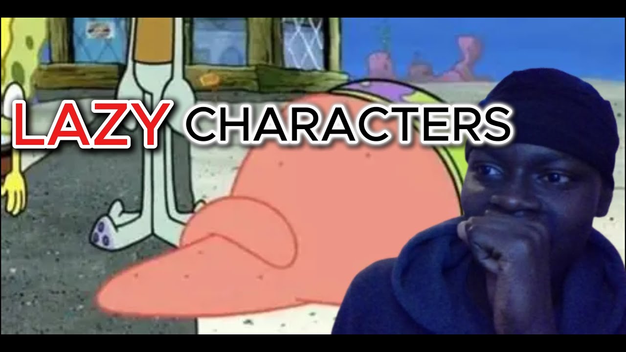 Lazy cartoon characters