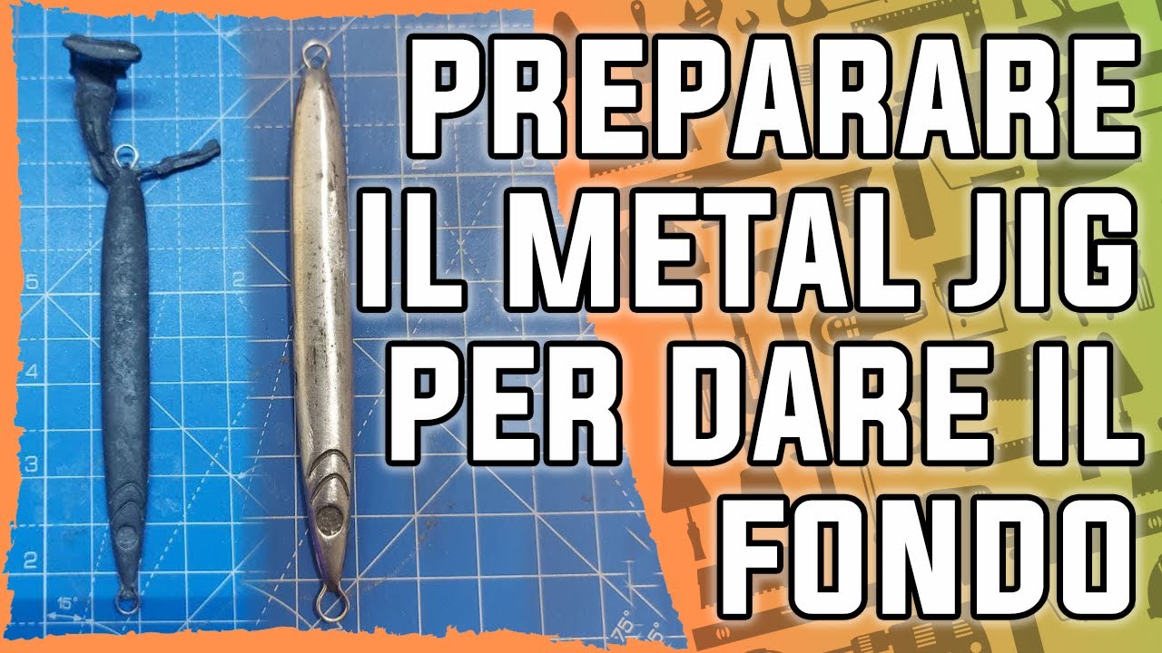 Sgrossare, stuccare e preparare il metal jig per il primer e la base di vernice