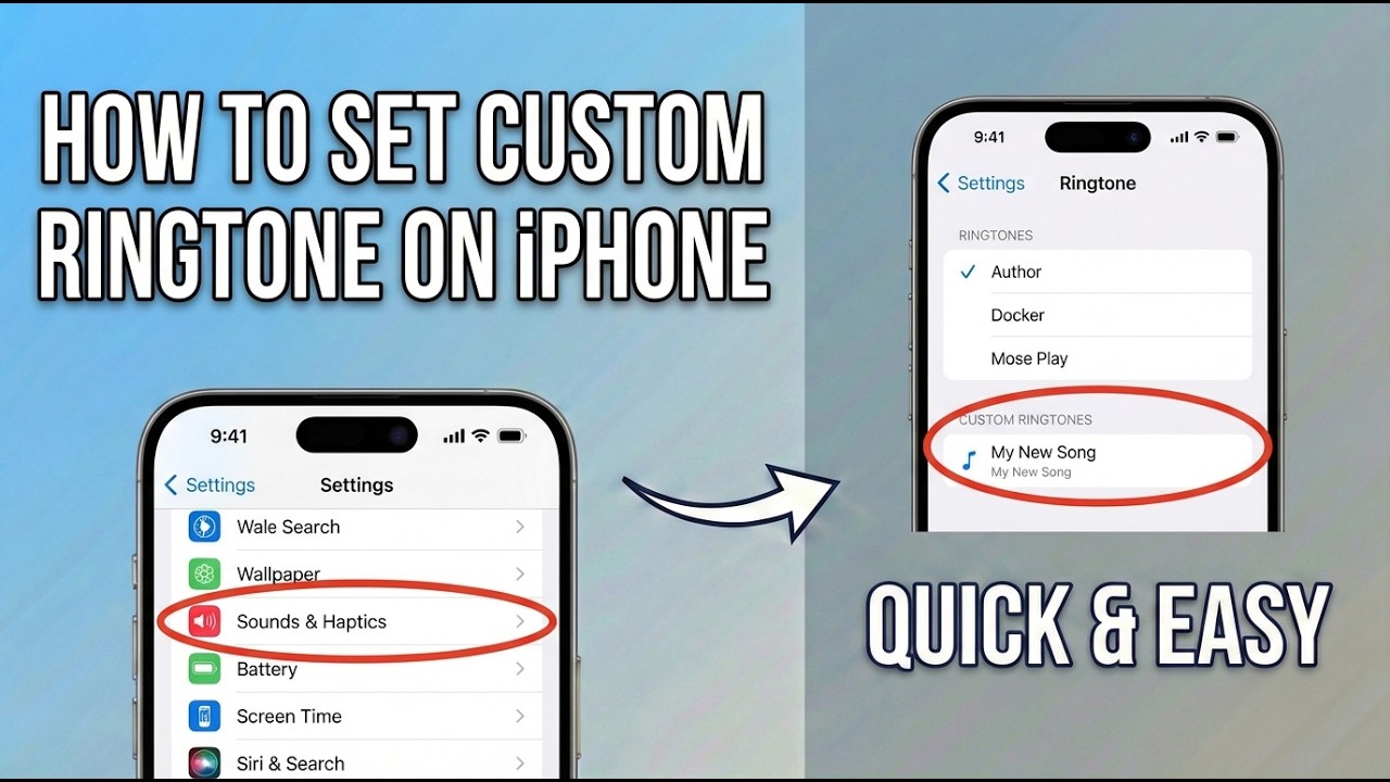 How to Set a Custom Ringtone on iPhone (Easy Guide)