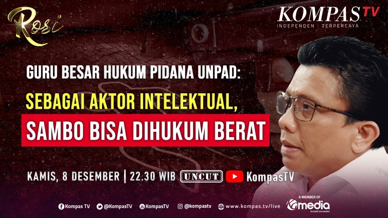 [ROSI] Hakim Sidang Sambo: “Kalau Ngarang Harus Tuntas!”