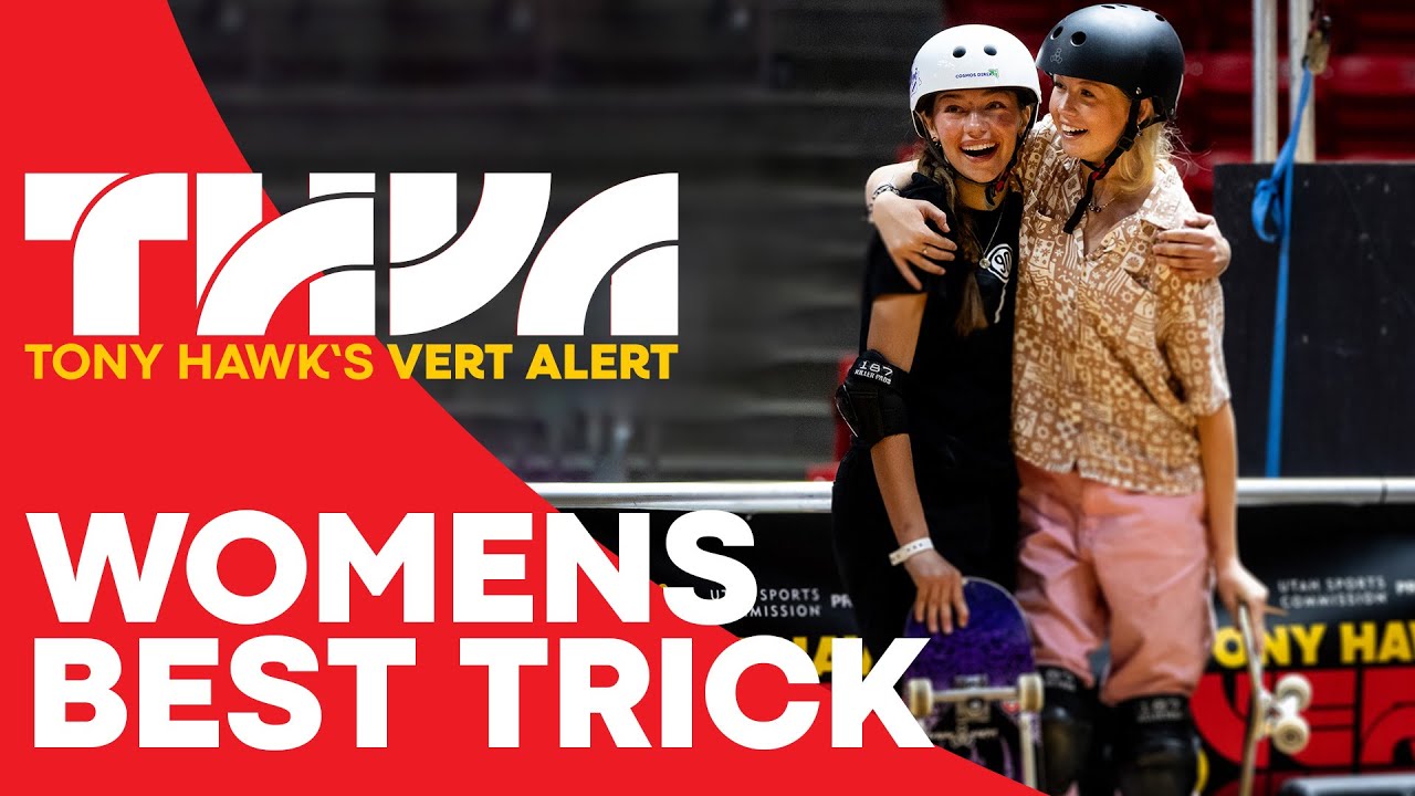 Tony Hawk's Vert Alert 2024 Women's Best Trick Contest and Awards
