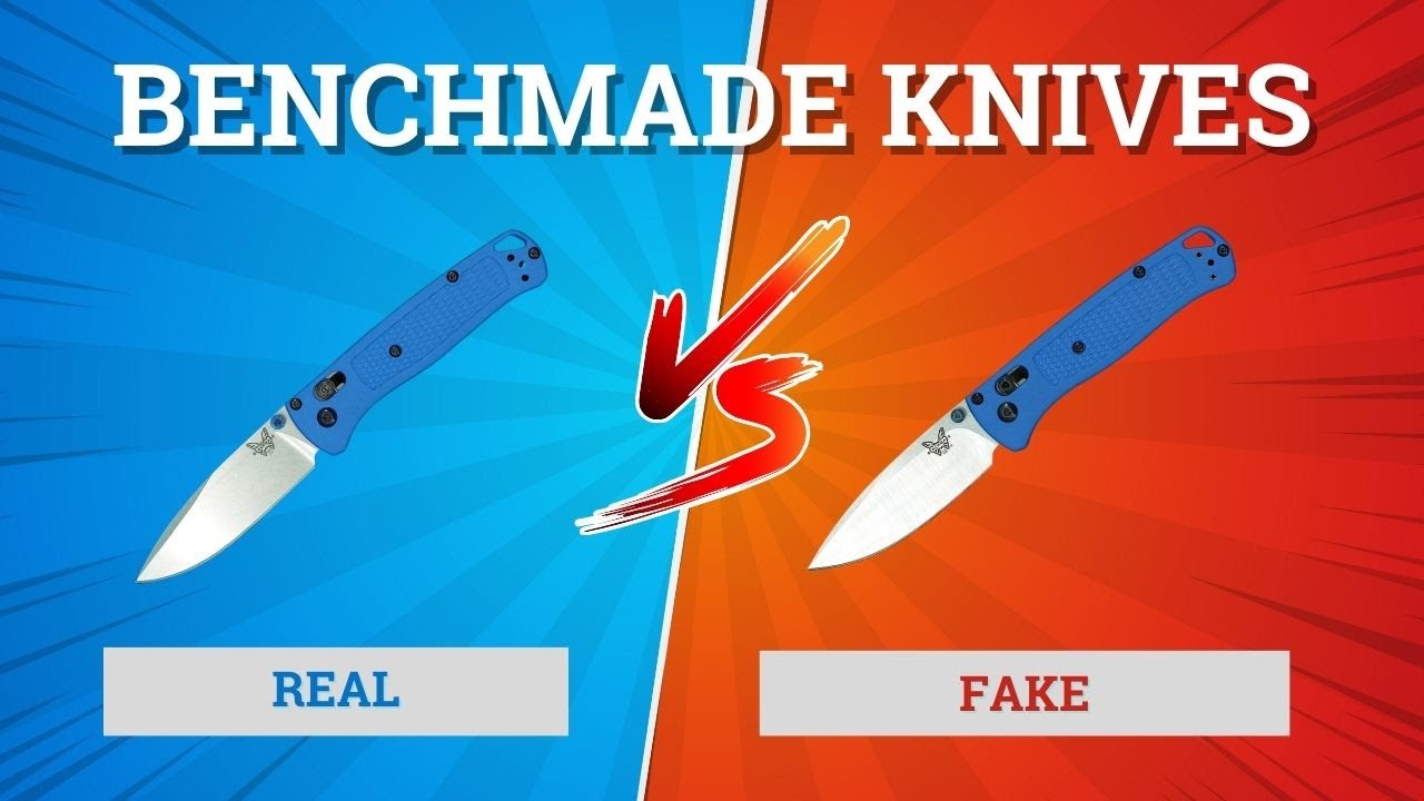 Real vs. Fake Benchmade Knives!!