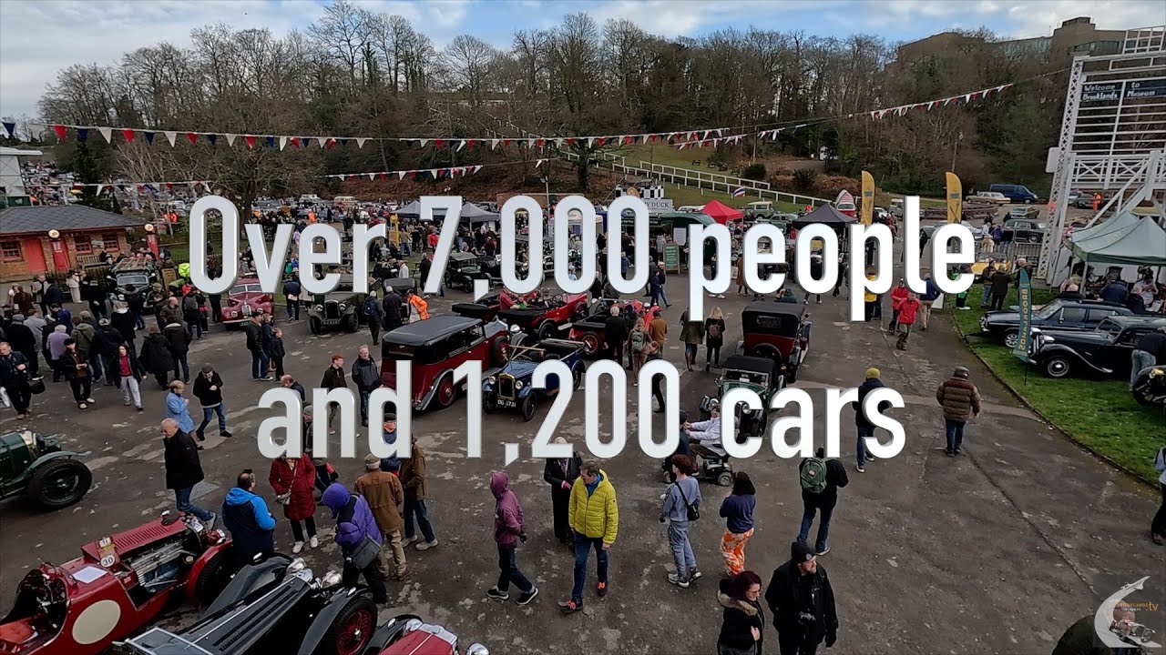 Brooklands Museum New Years Day Classic Gathering 2024.