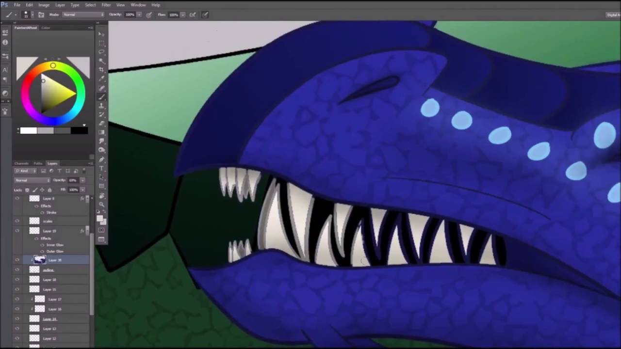 Wings of Fire - Orca's Last Cry Speedpaint