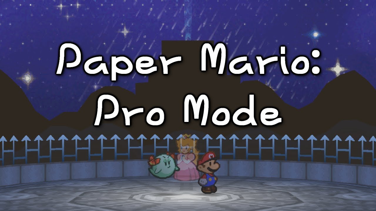 Этот взлом Paper Mario «Pro Mode» действительно сложен!