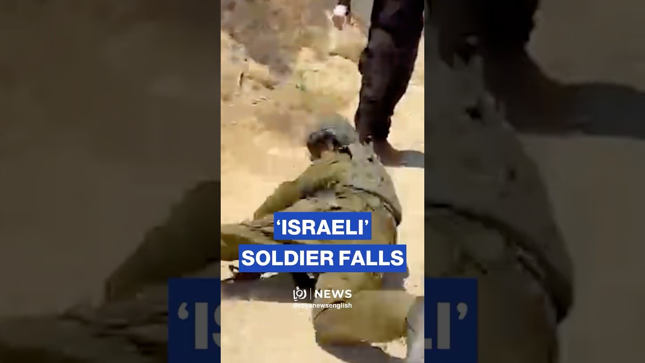 &lsquo;Israeli&rsquo; soldier falls while stopping settler incursion in Nablus