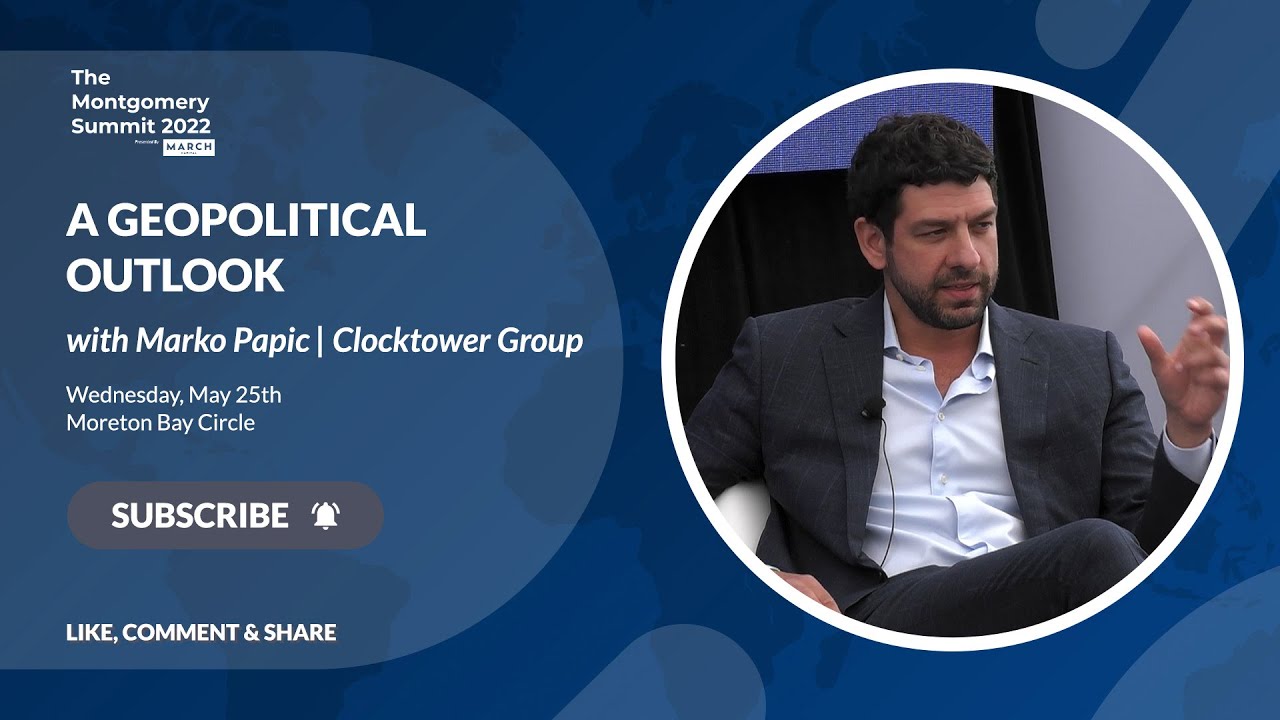 A Geopolitical Outlook