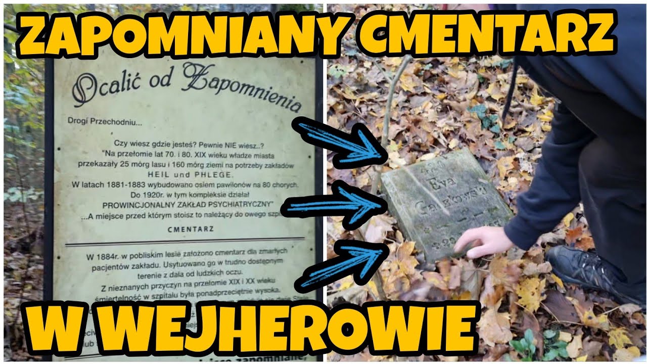 ZAPOMNIANY CMENTARZ SZPITALA PSYCHIATRYCZNEGO W WEJHEROWIE