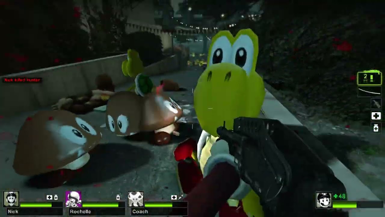Случайный игровой мод Left 4 Dead 2 №2 — Super Mario