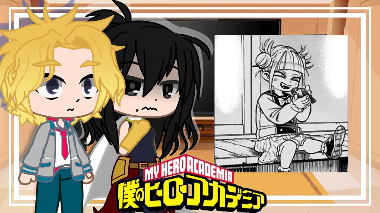 Past Pro Heroes React to Villains Backstories |mha/bnha| Toga | 2x Speed