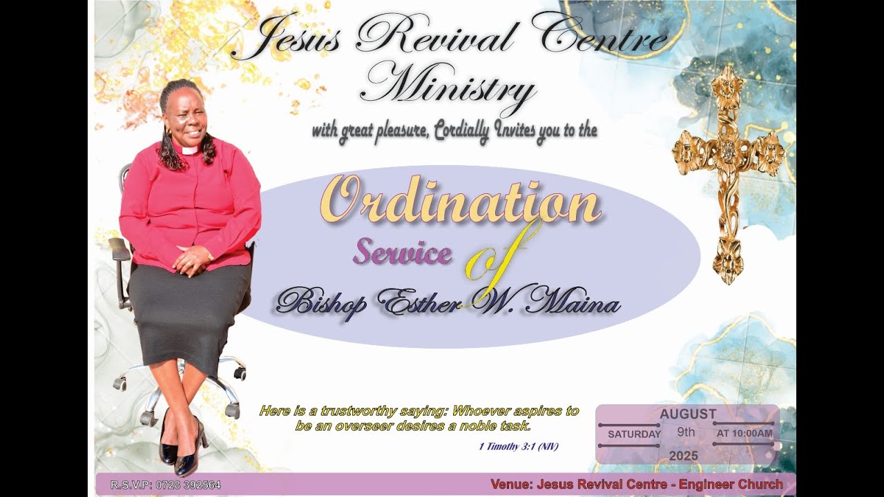 Ordination Service of Bishop Esther M. Maina