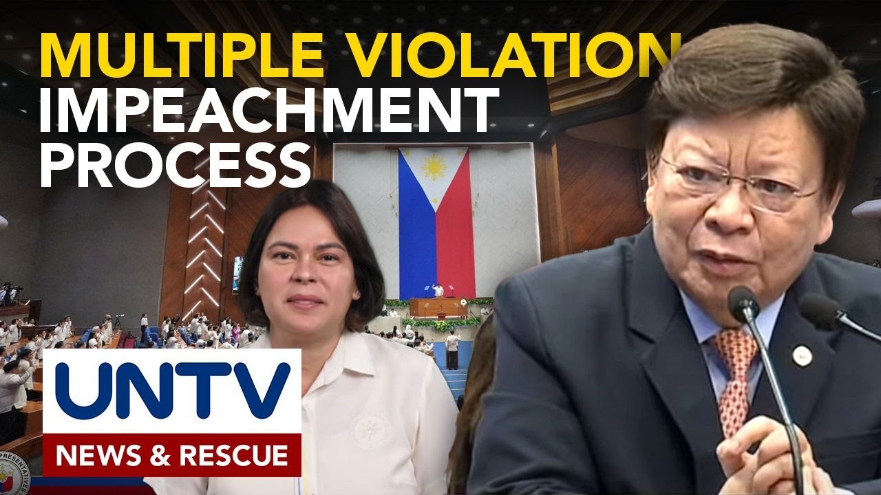 Sen. Rodante Marcoleta moved that the impeachment case against VP Sara be dismissed