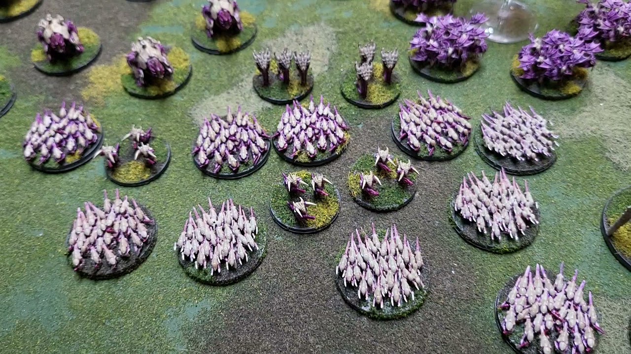 2k pts Tyranid in Epic Scale! 100% 3d Printed