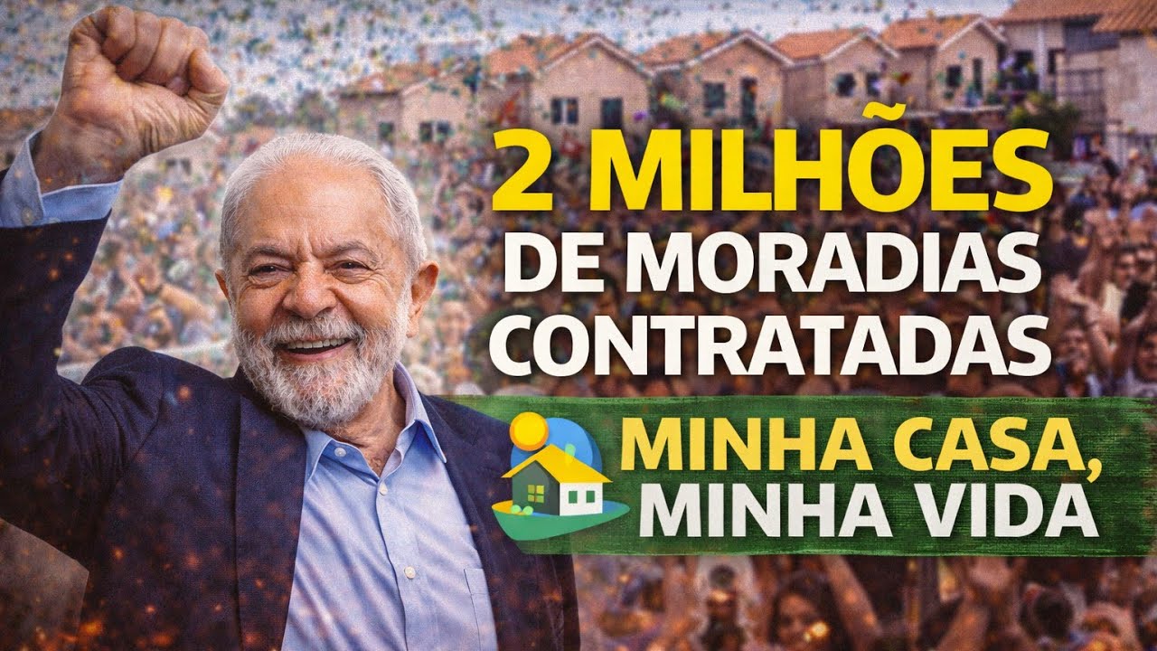 Lula Celebra Marca Histórica de 2 Milhões de Moradias Contratadas pelo Minha Casa, Minha Vida