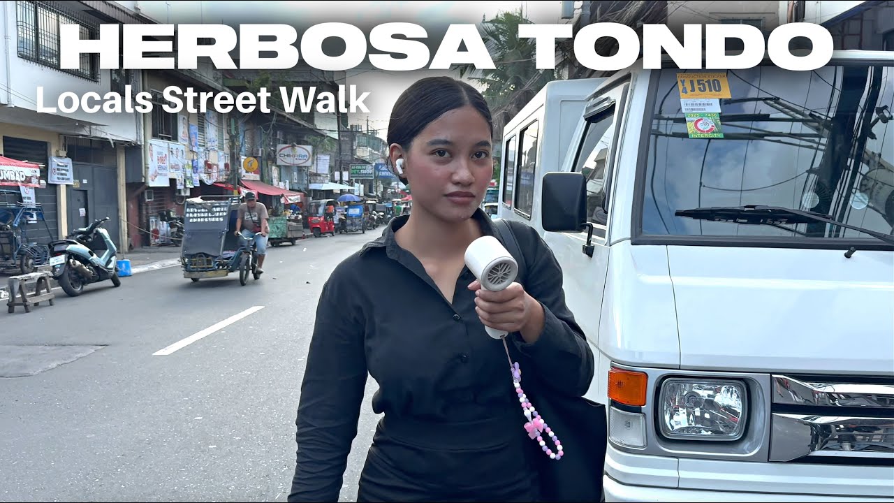 Local Life in Herbosa Tondo Manila Philippines [4K HDR]