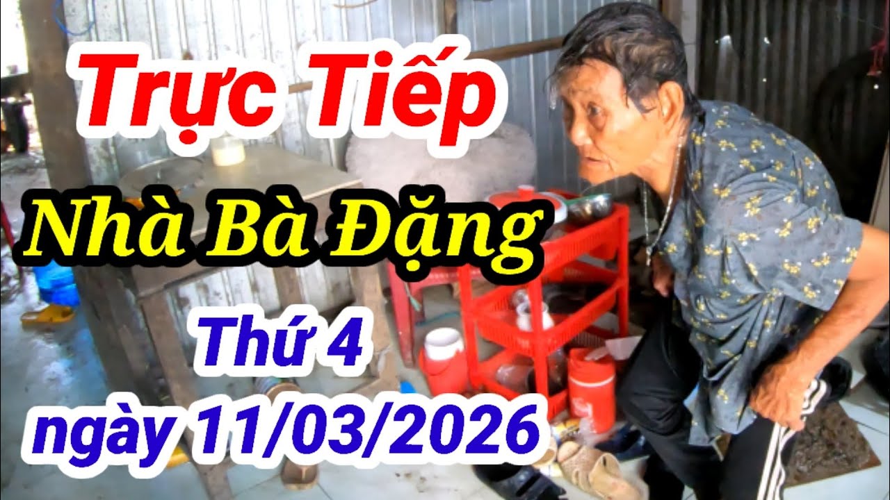 buổi chiều nhà bà đặng