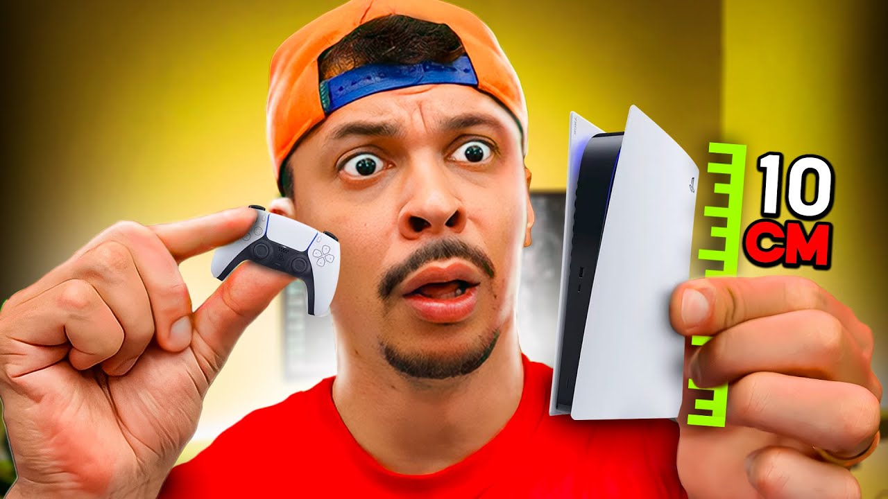 COMPREI O MENOR PLAYSTATION 5 DO MUNDO 😱
