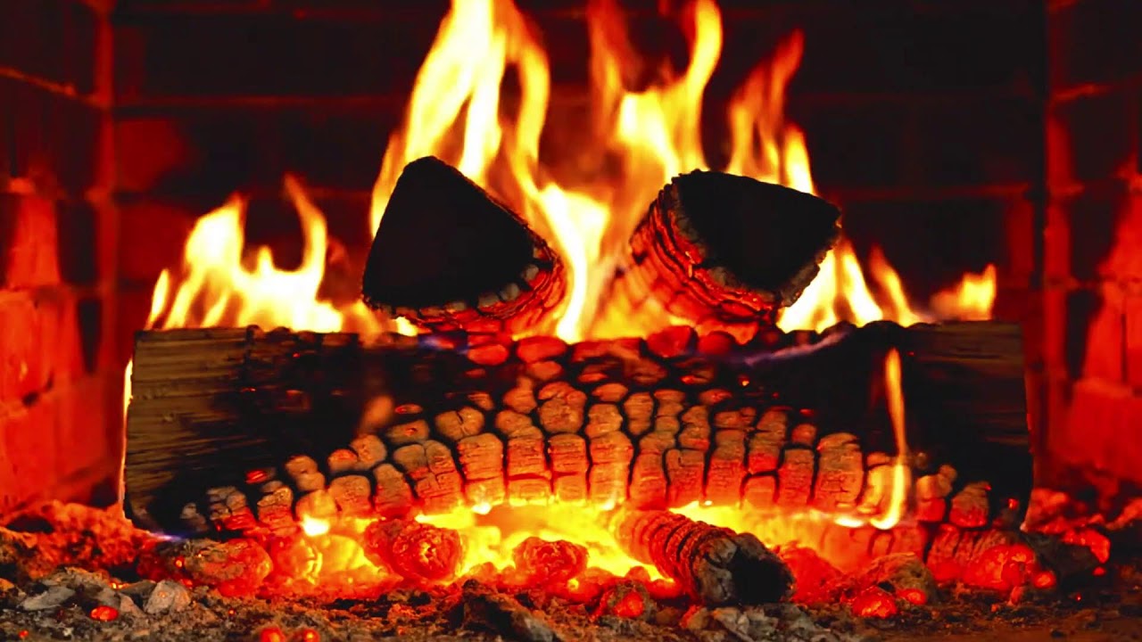 🔥 Cozy Fireplace Ambience for Deep Sleep | Relaxing Crackling Fire Sounds (4K)
