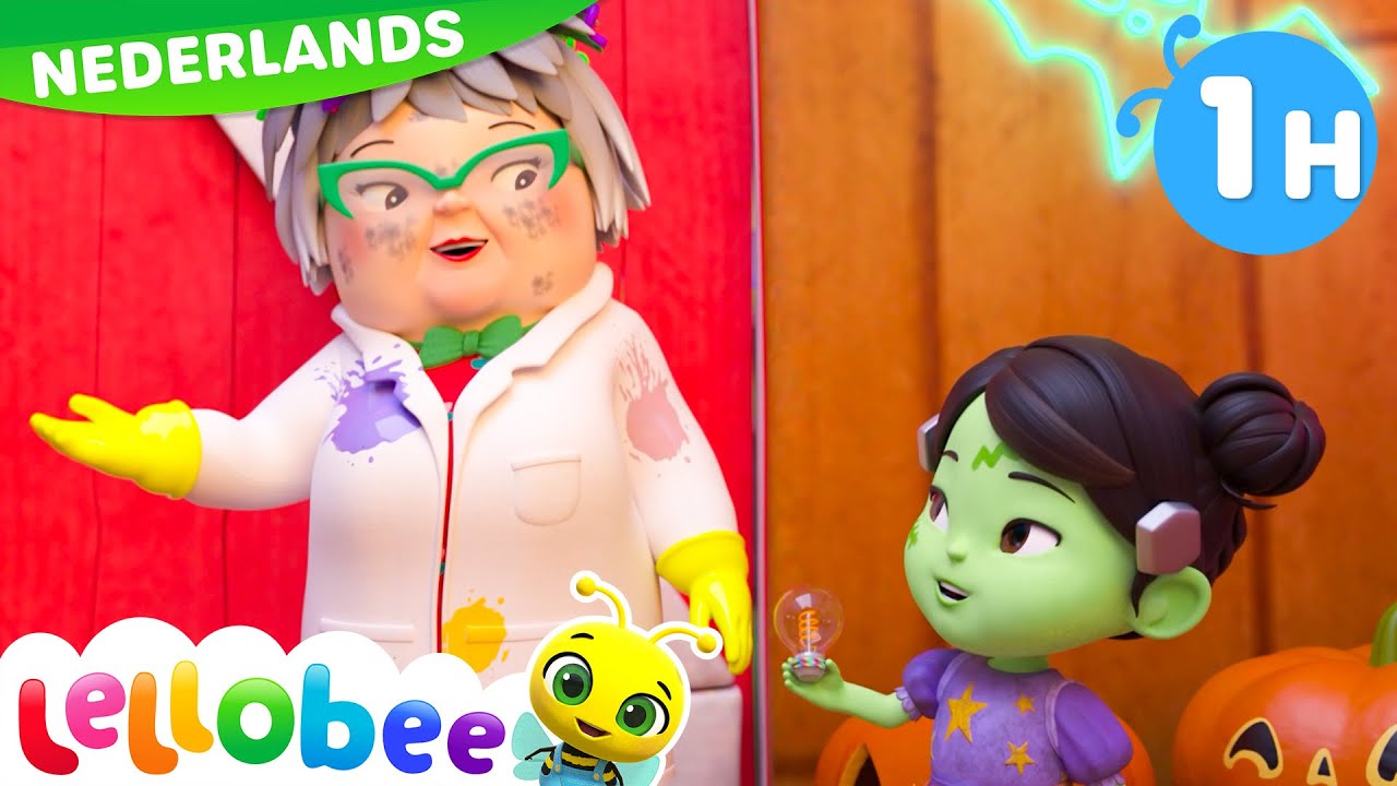 Geen monsters bang in het donker | LellobeeNederlands | Moonbug Kids Nederlands - Kindertekenfilms
