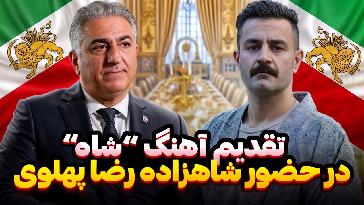 تقدیم آهنگ “شاه” در حضور شاهزاده رضا پهلوی در واشنگتن دی سی آمریکا
