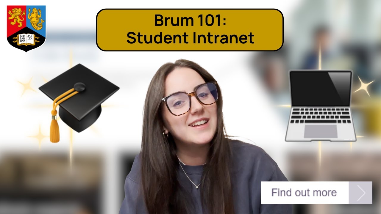 📚 Brum 101: Student Intranet Explained 💻| #university #studentlife #unilife #students