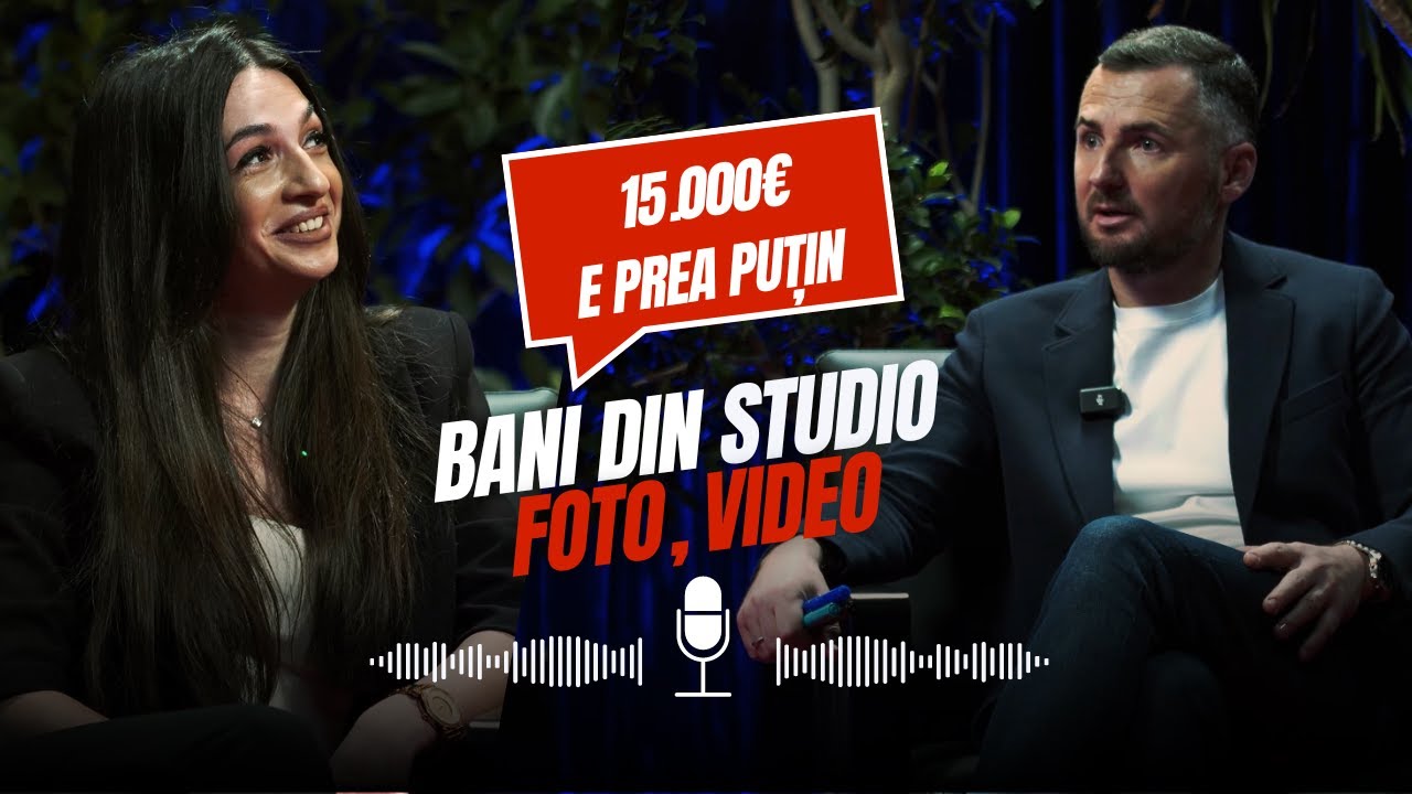 De la 4.000 la 15.000 Euro din studio foto/video: Cum să-ți depășești limitele