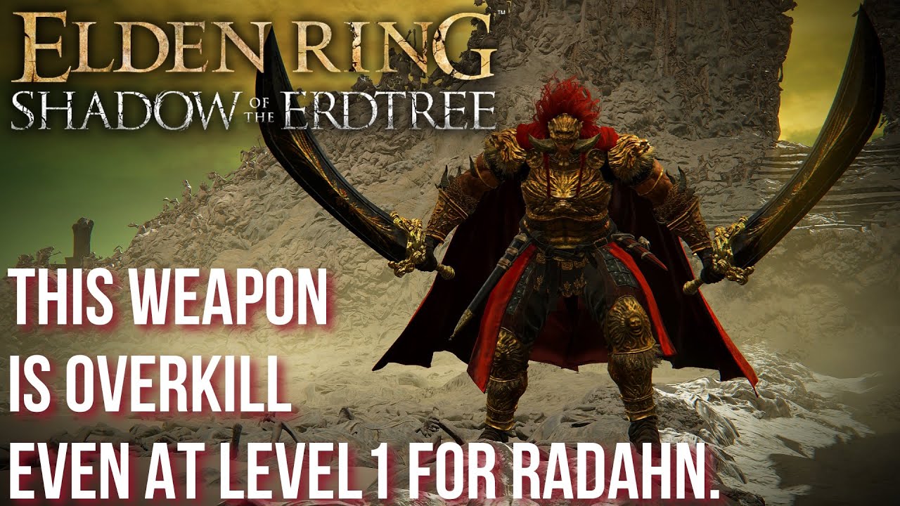 Wretch RL1 with Antspur Rapier vs Promised Consort Radahn / Radahn, Consort of Miquella