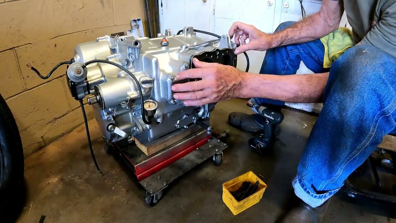HONDA GOLDWING, HEAD PORTING PART 3
