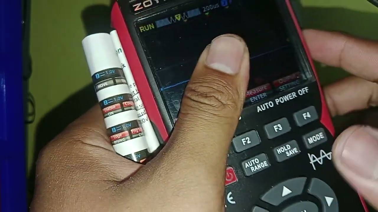 1 -  pengecekan probe Zoyi-ZT703S