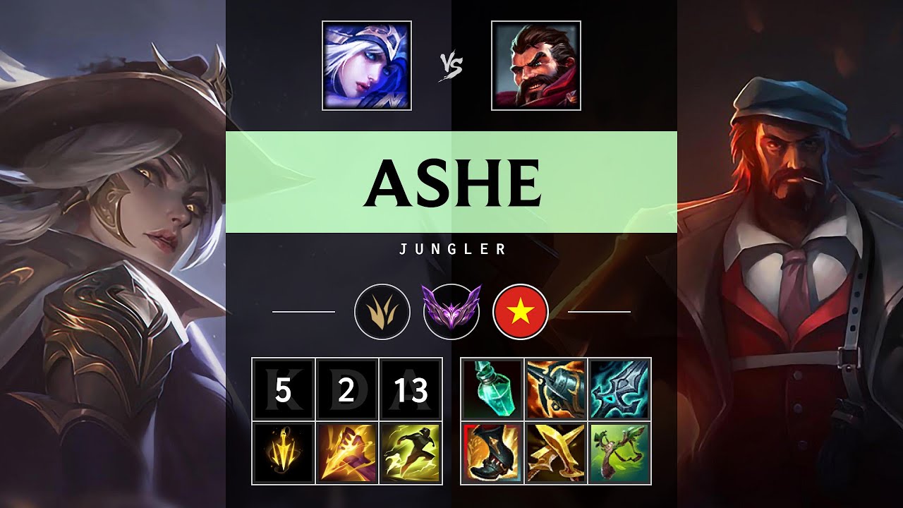 Ashe Jungle vs Graves - VN Master Patch 25.09