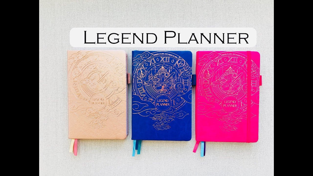 LEGEND PLANNER REVIEW -(Weekly + Goal Oriented)