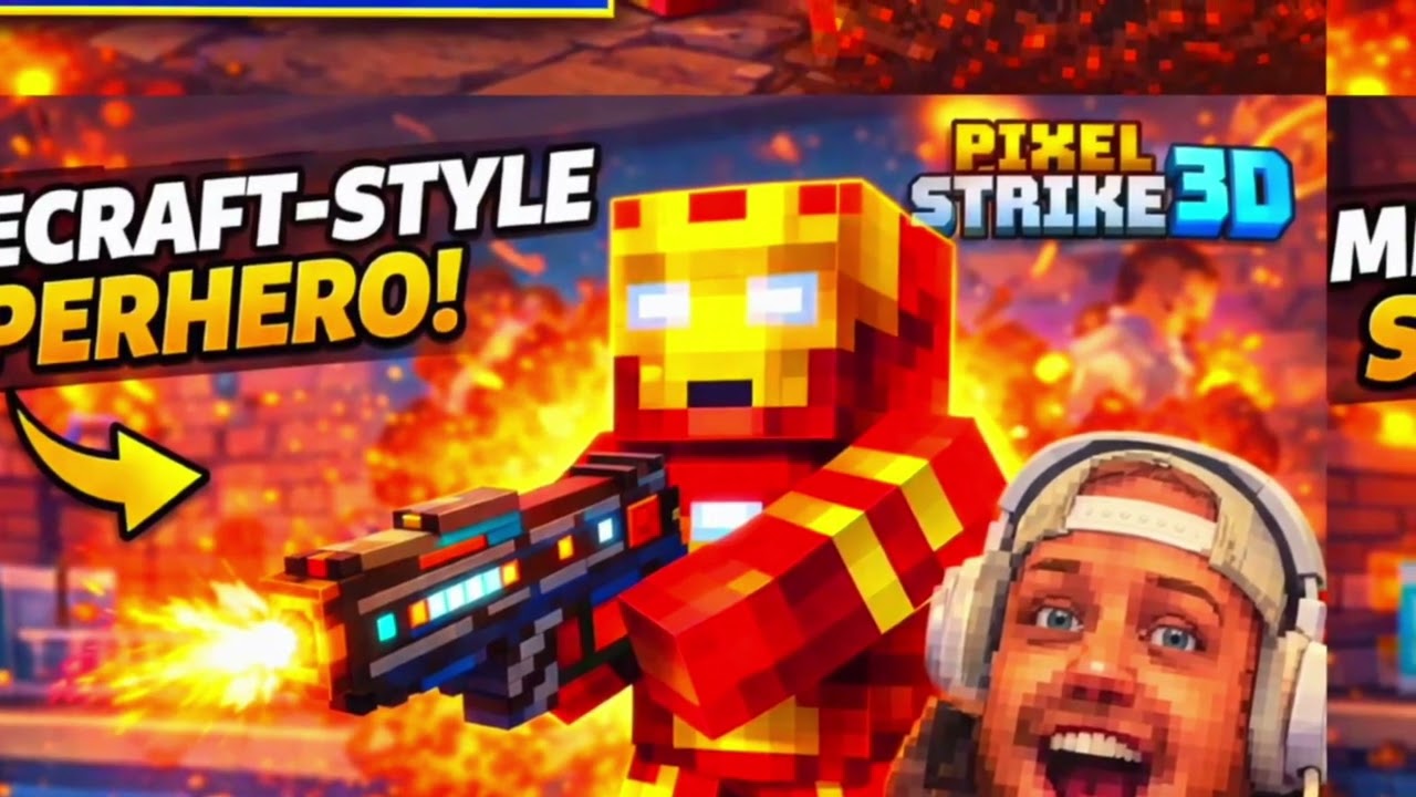 I Played Pixel Strike 3D ||| As IRONMAN‼️😱This Happened😱‼️