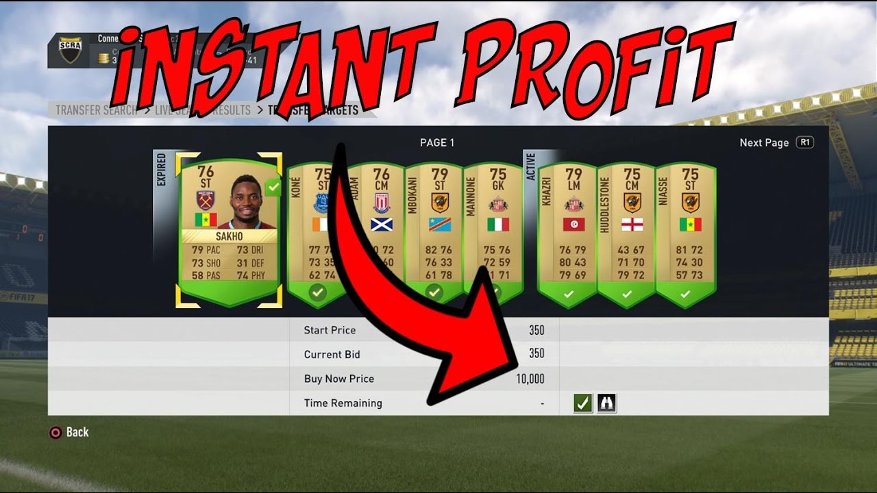 YOU HAVE TO TRY THIS TRADING METHOD !! - 100% PROFIT !! - FIFA 17 TRADING METHOD