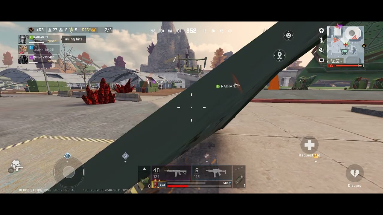 Blood Strike wins the first match with 22 kills 🇧🇩🇮🇳🇪🇺🏴#bloodstrike 