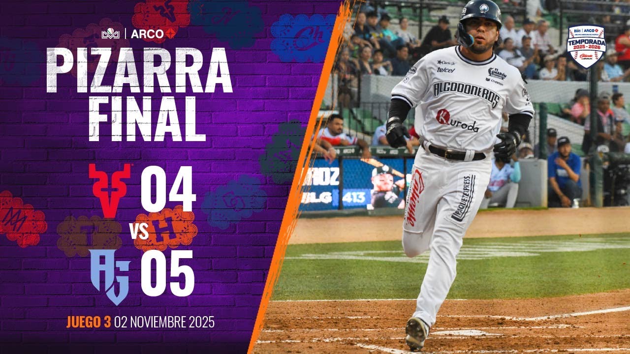 RESUMEN: Venados de Mazatlán vs Algodoneros de Guasave | 2 de noviembre de 2025