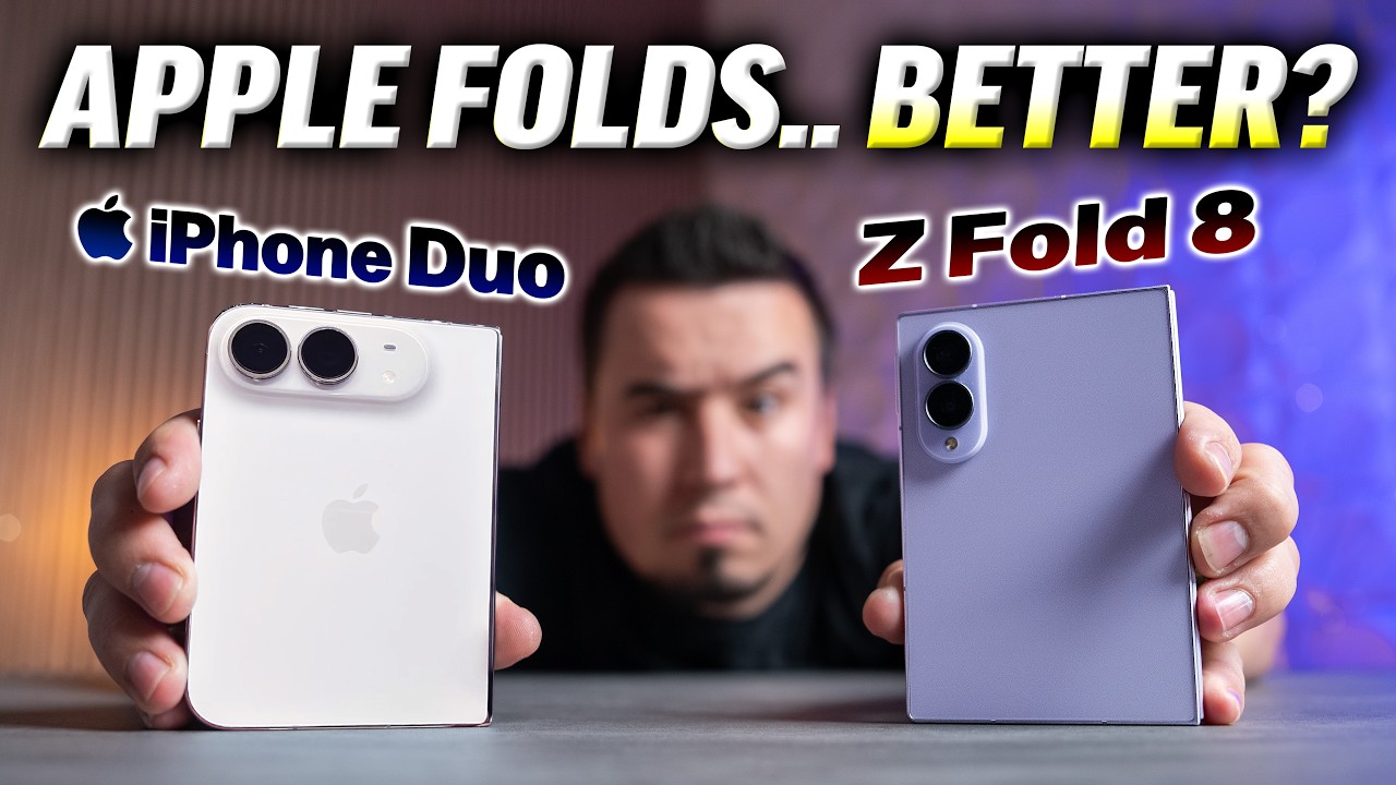 iPhone Duo против Z Fold 8 &mdash; Apple победили... возможно