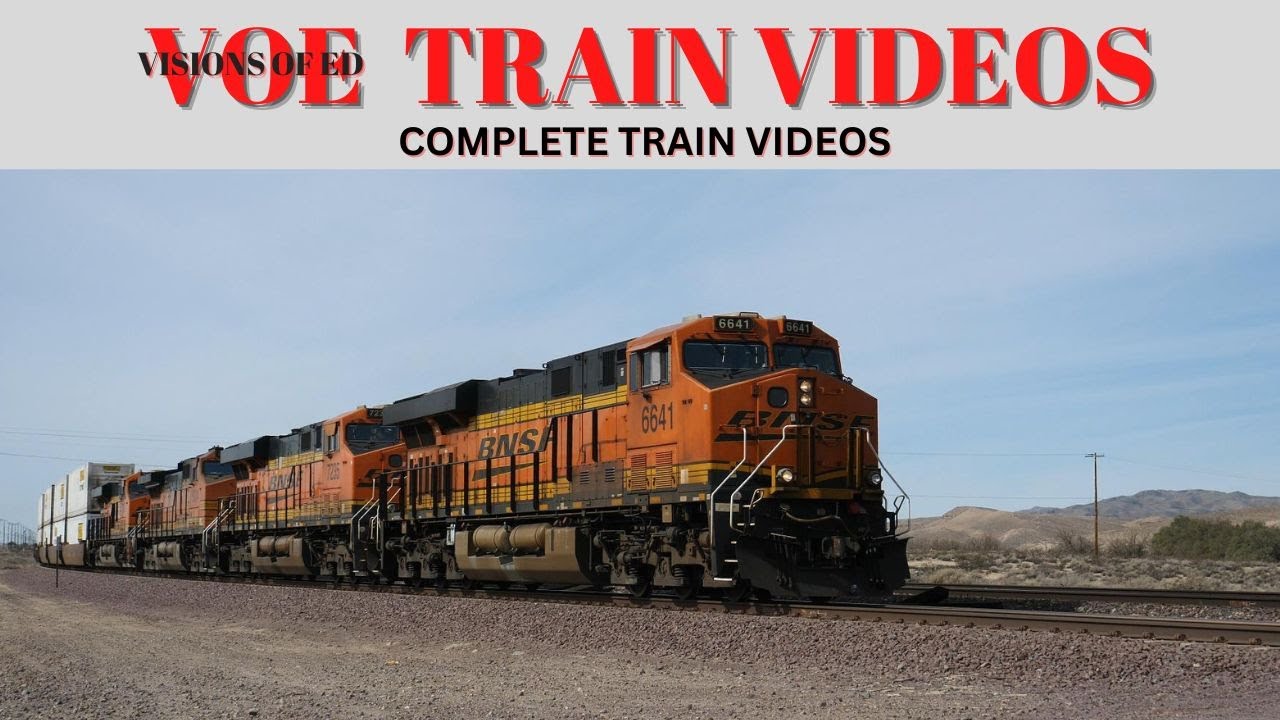 New Train Videos 2023 # 016 BNSF Trains Needles & Cajon Subs #visionsofed #railfanning #bnsftrains