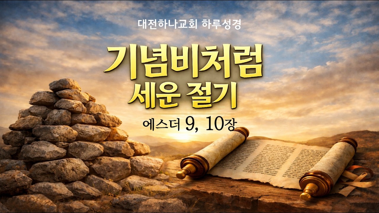 #에스더8장 | #전환(轉換) | #하나교회하루성경 | #구약성경읽기내비게이션 #이세영 목사 [2026.2.24.] #방향이바뀌다 #상황은남아있어도 #하나님은방향을바꾸십니다