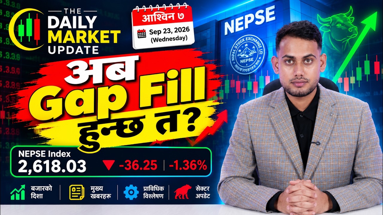 September 22 Nepse Daily Update by Prazol Bhandari/Nepali Share News