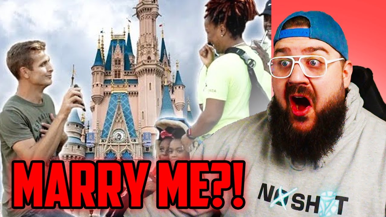 First Time Seeing ThatWasEpic Proposing at Disney World! *reaction*