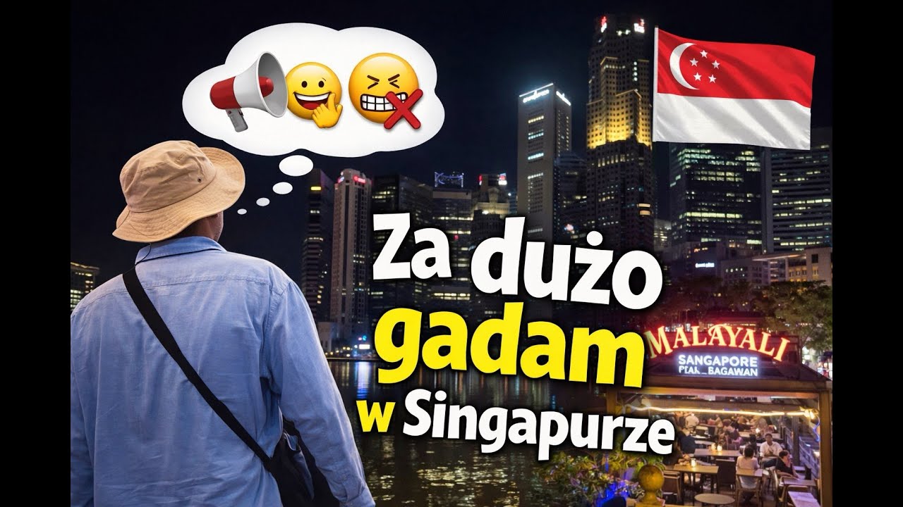 Za dużo gadam w Singapurze