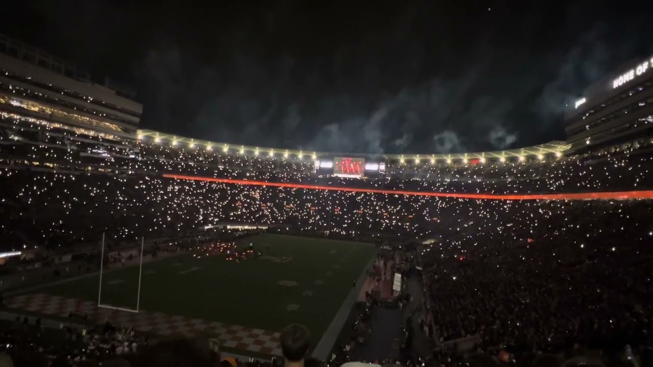 Pregame Light Show (UT vs Oklahoma ‘25)