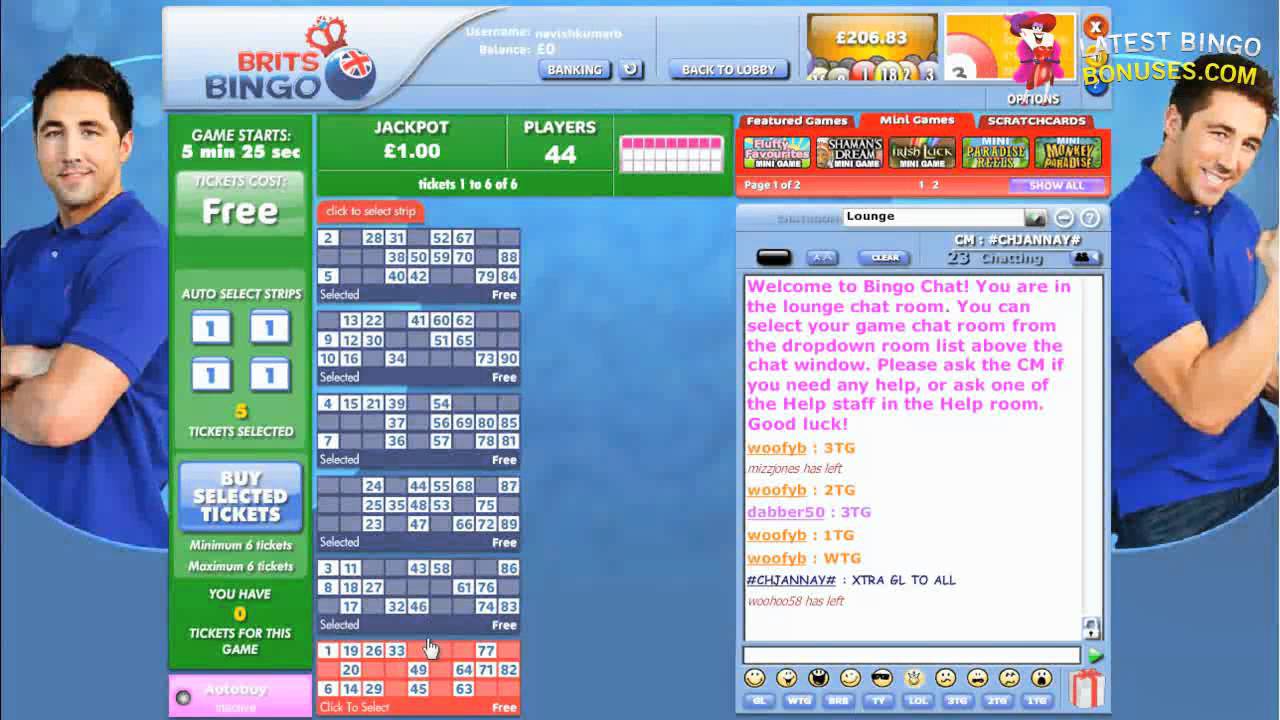 Brits Bingo - Video Review by Latest Bingo Bonuses