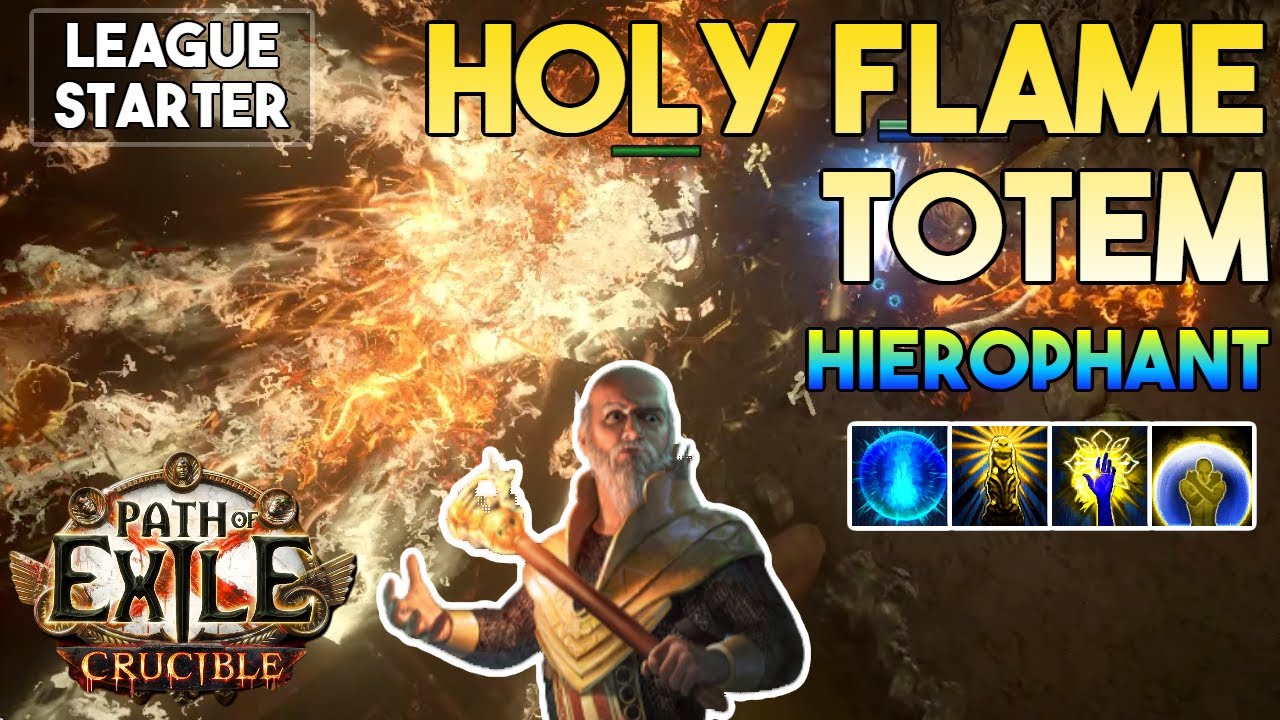 [3.23] Holy Flame Totem Build (League Starter) | Hierophant | Affliction | Path of Exile 3.23
