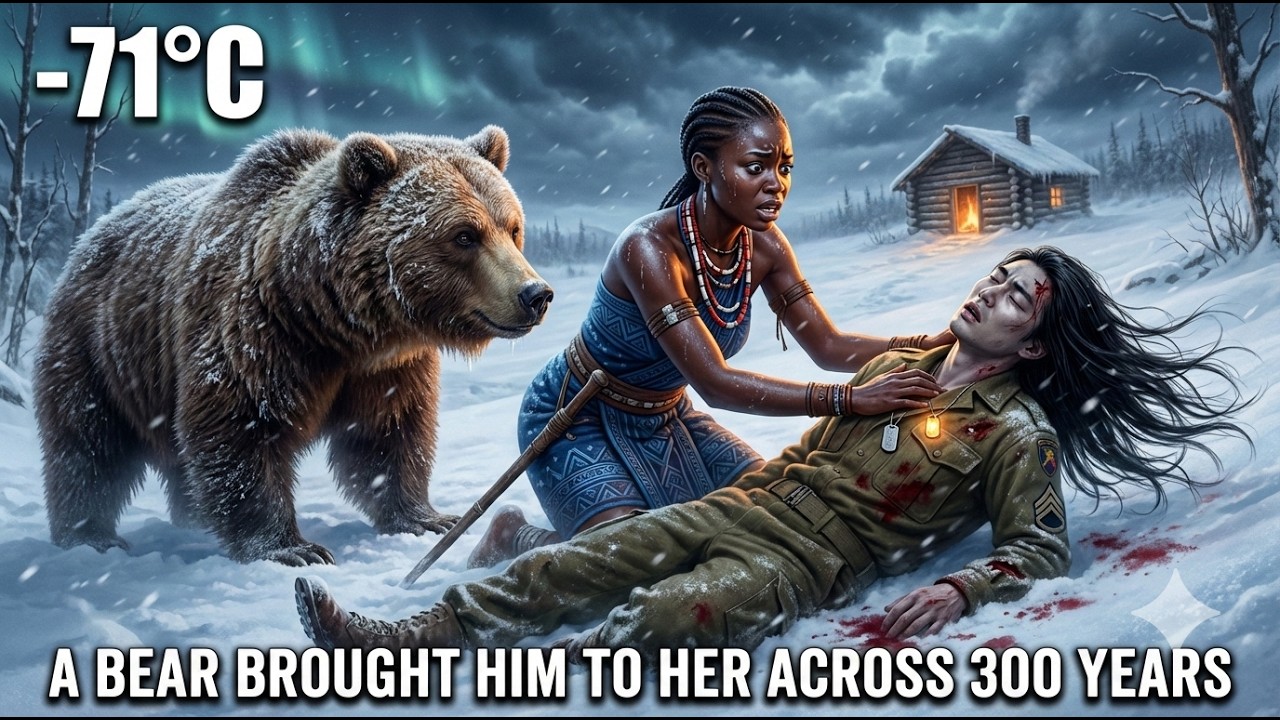 A Wild Bear Brought Korean Soldier to Time Traveling Black Girl in Siberia — What She Did was...