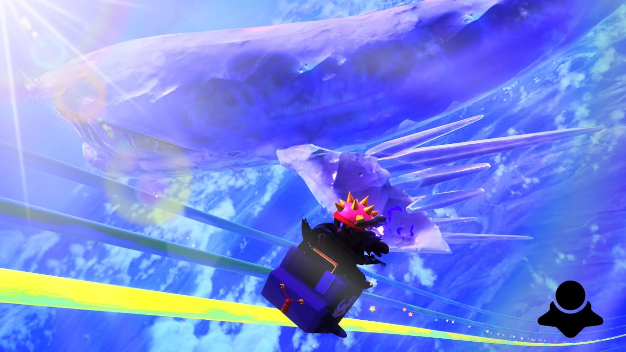 Kirby Air Riders - Zorah Befriends An Ice Whale (Air RIde)