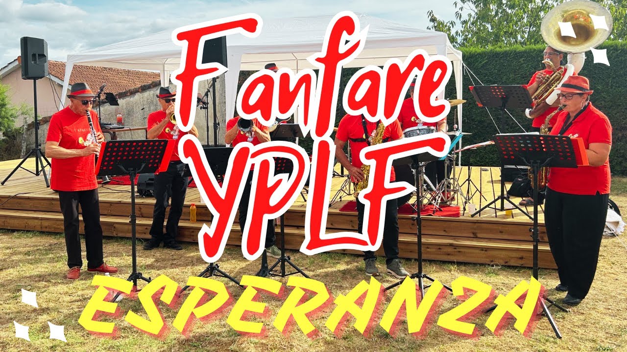 ESPERANZA avec la FANFARE Y'A PAS L'FEU &agrave; TOULENNE 2025 #banda #cover #fanfare