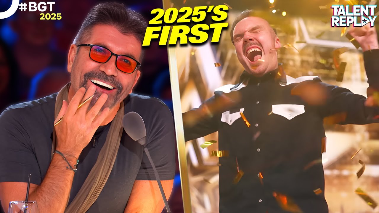 FIRST Golden Buzzer of BGT 2025 Goes to Will Burns | BGT 2025