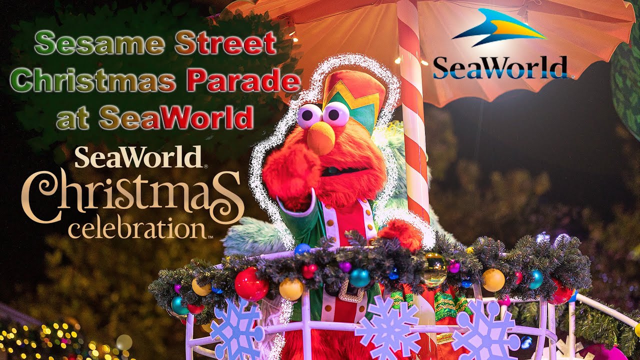 8K Sesame Street Christmas Parade at SeaWorld’s Christmas Celebration VR180 3D
